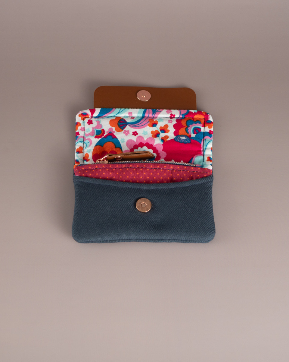MinimalistWallet Pequeña Flores Pop