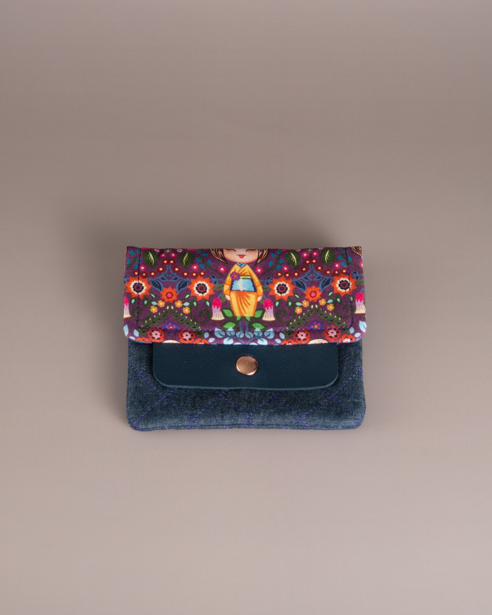 MinimalistWallet Pequeña Kokeshi